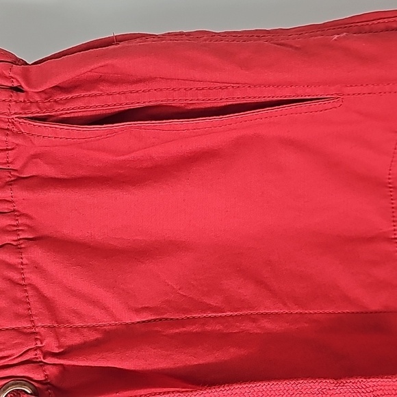 FP Movement Parachute Jogger High Rise Elastic Waist Ankle Zipper Multi-pocket - Picture 4 of 17